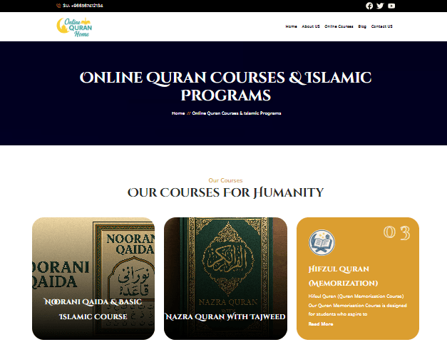 Online Quran Home